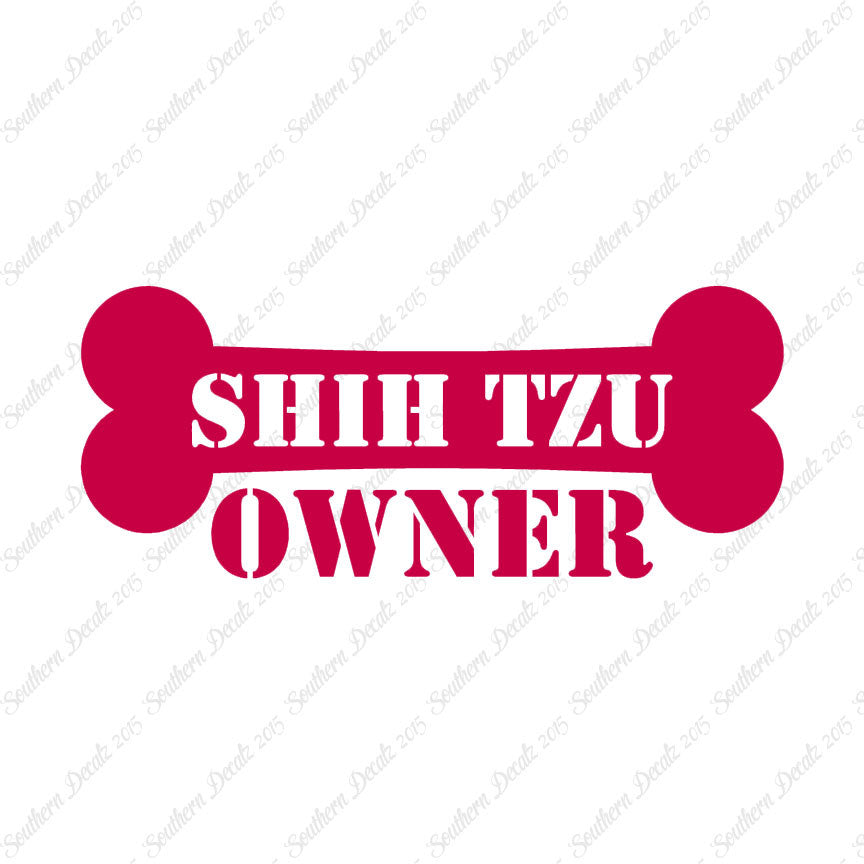 Shih Tzu Dog Owner Bone