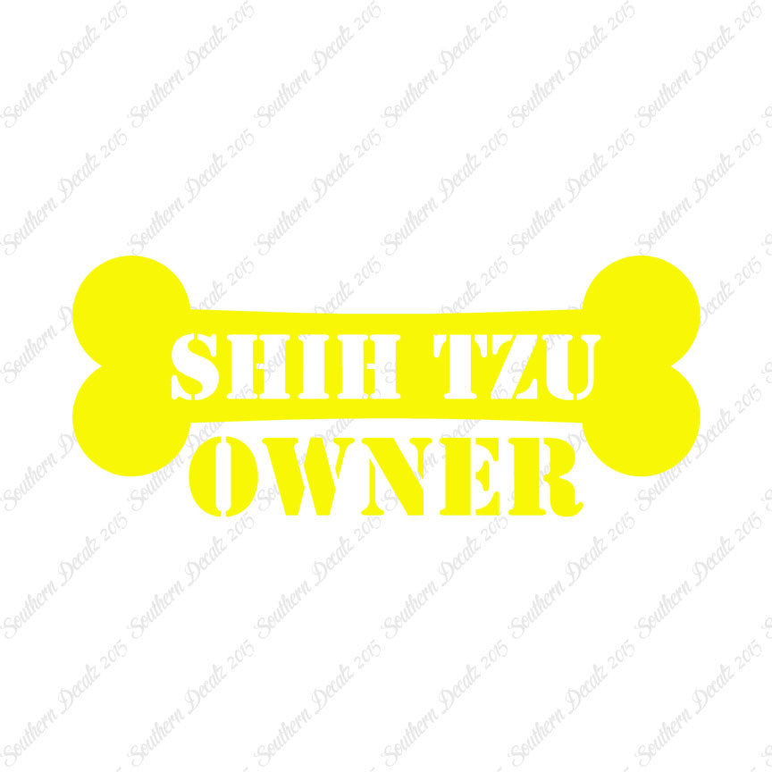 Shih Tzu Dog Owner Bone
