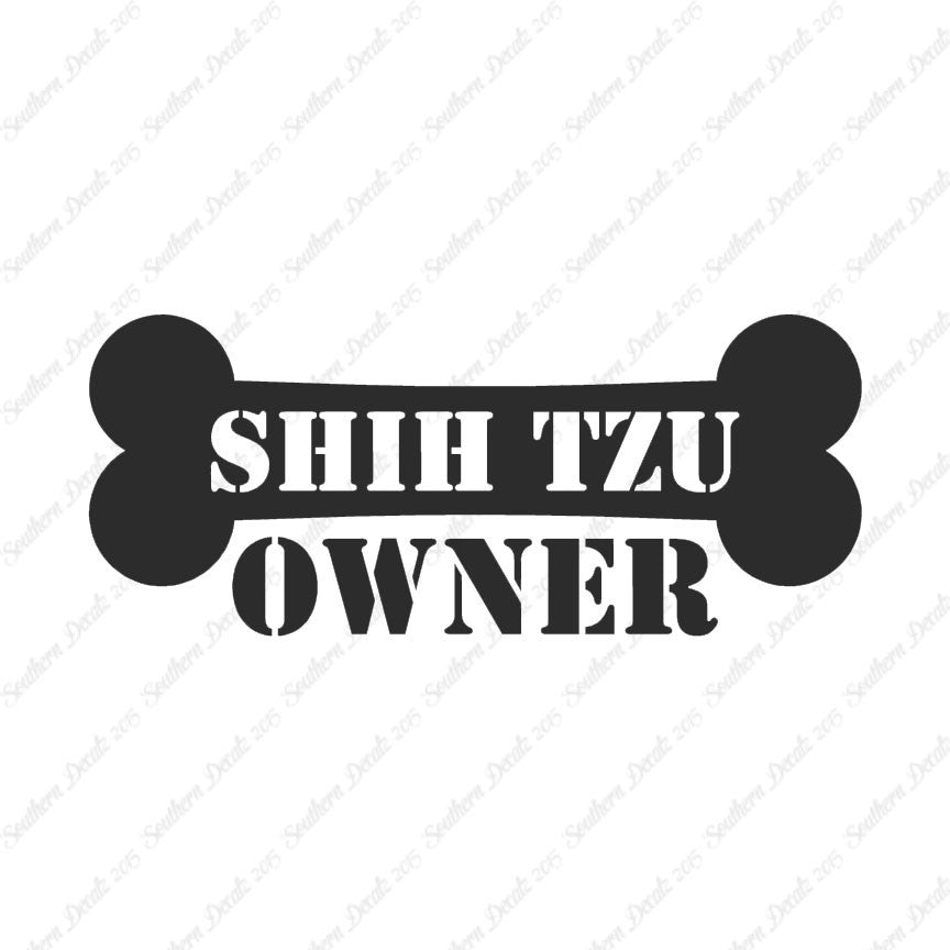 Shih Tzu Dog Owner Bone