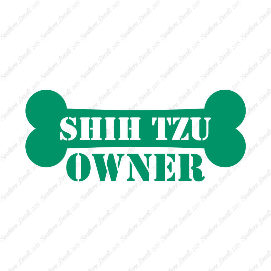Shih Tzu Dog Owner Bone