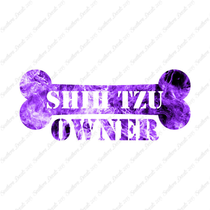 Shih Tzu Dog Owner Bone