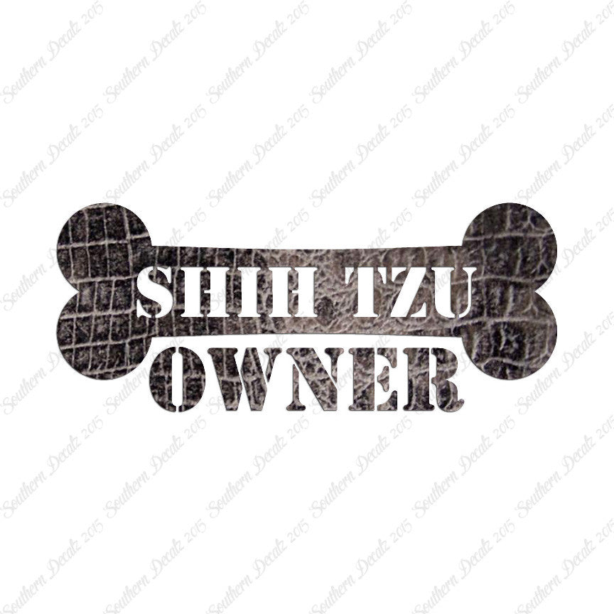 Shih Tzu Dog Owner Bone