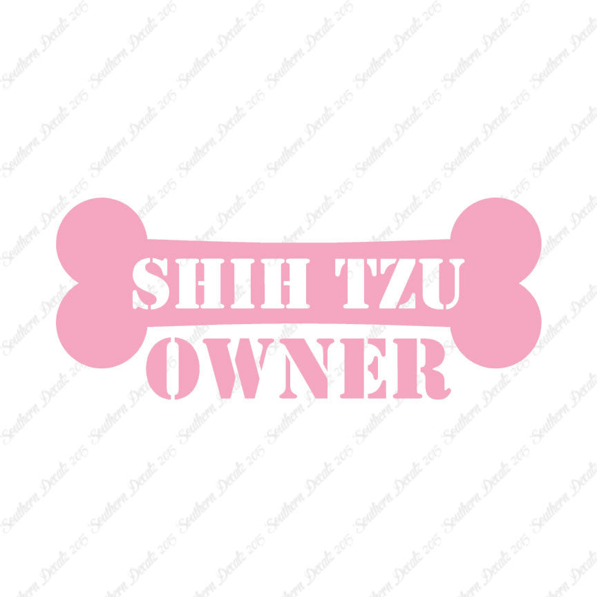Shih Tzu Dog Owner Bone