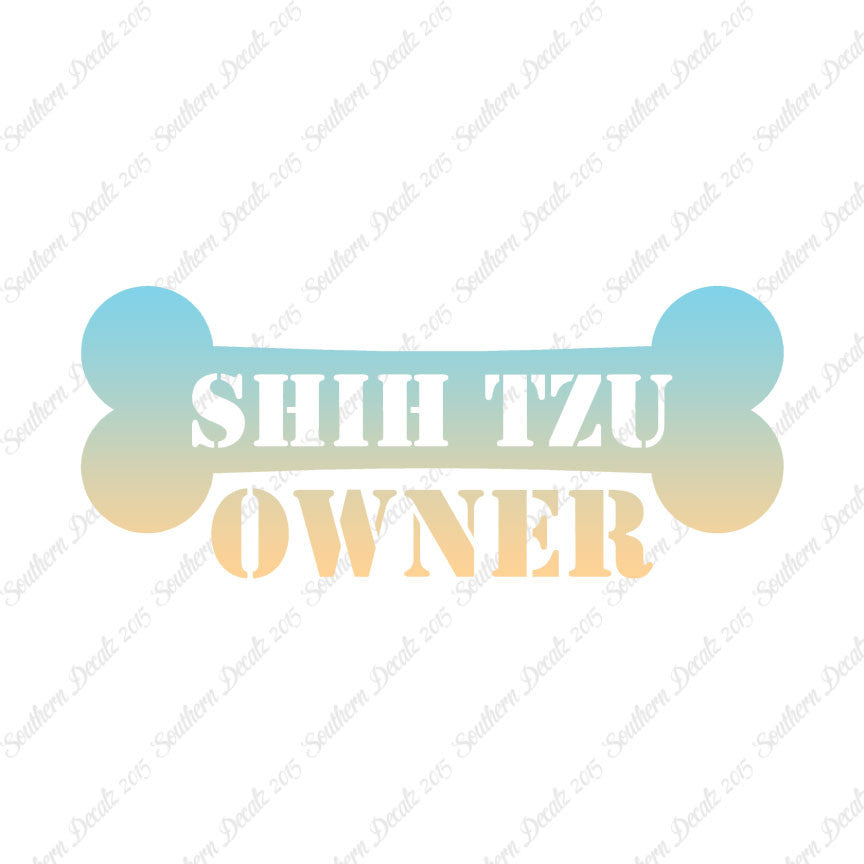 Shih Tzu Dog Owner Bone