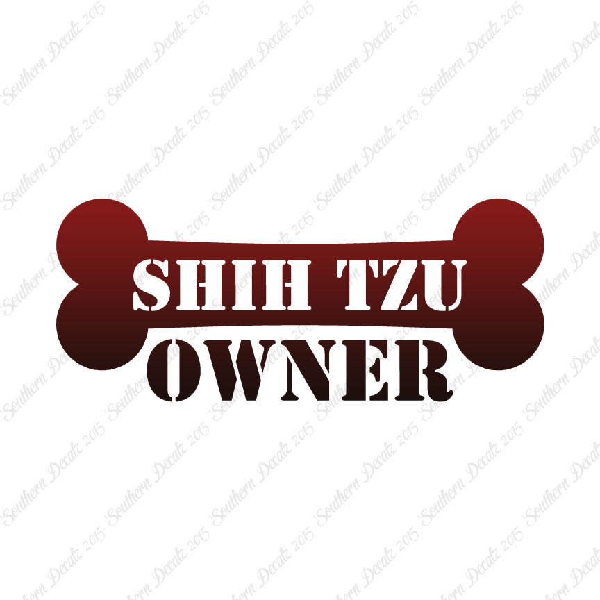 Shih Tzu Dog Owner Bone