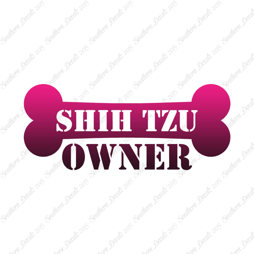 Shih Tzu Dog Owner Bone