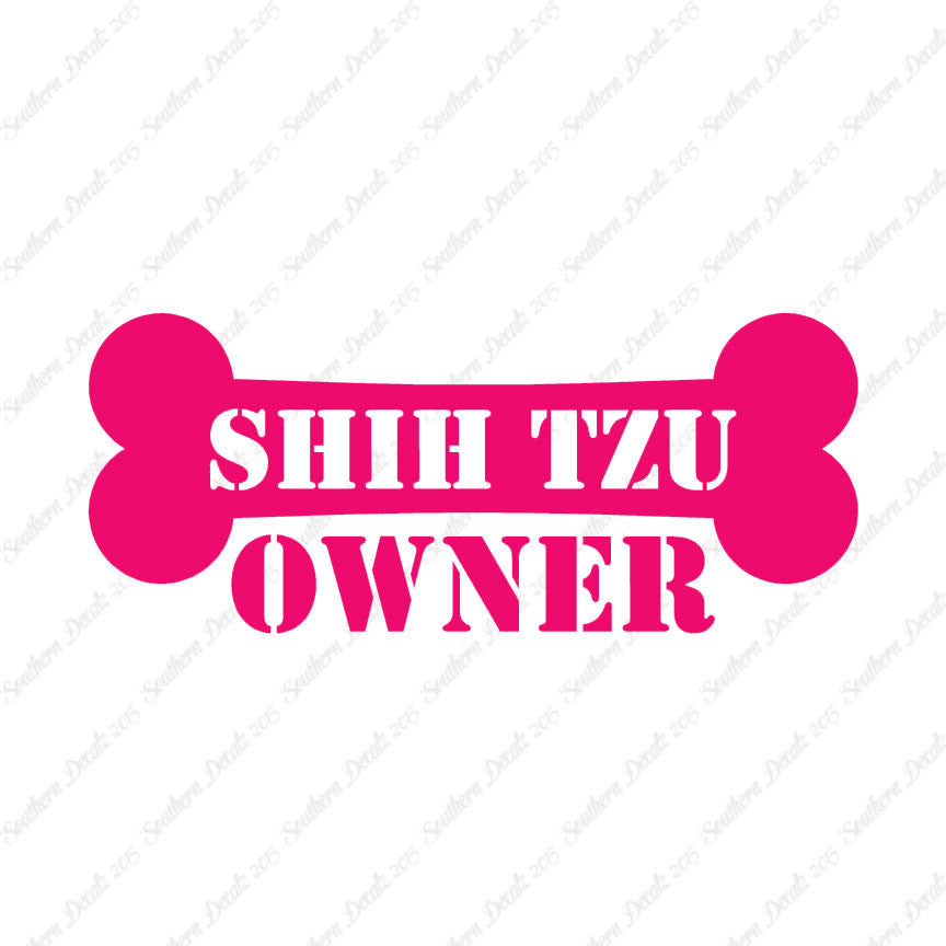 Shih Tzu Dog Owner Bone