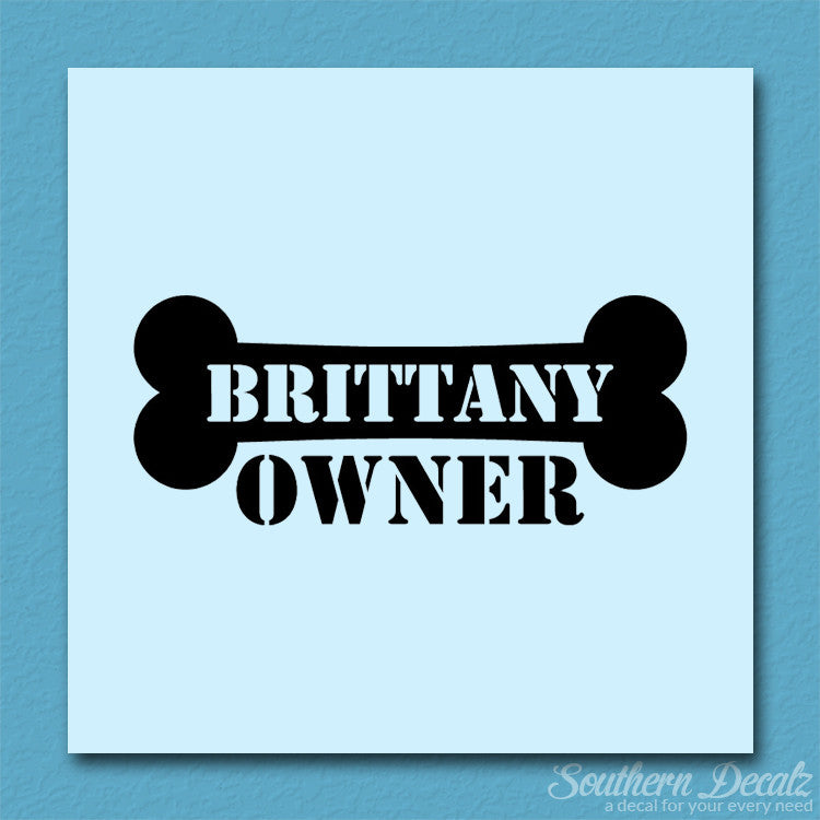 Brittany Dog Owner Bone