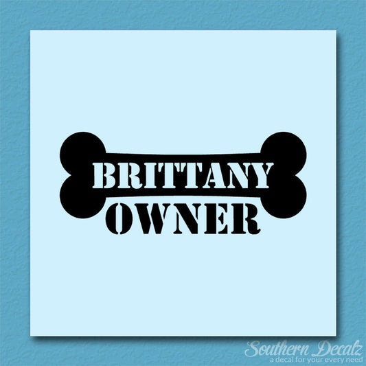 Brittany Dog Owner Bone