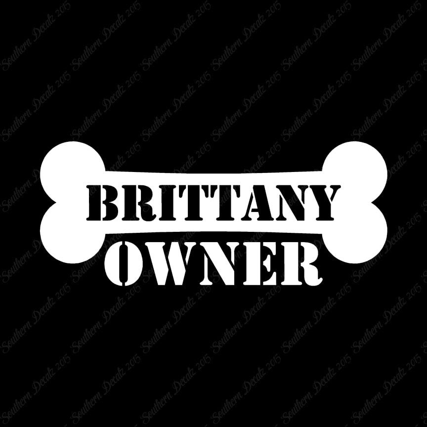 Brittany Dog Owner Bone