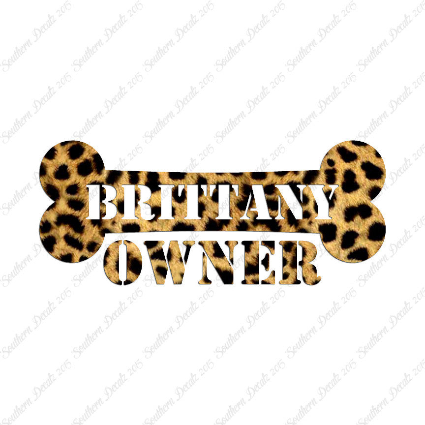 Brittany Dog Owner Bone
