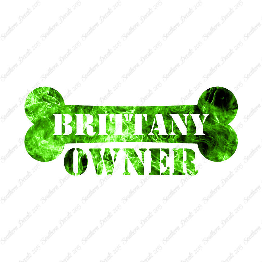 Brittany Dog Owner Bone