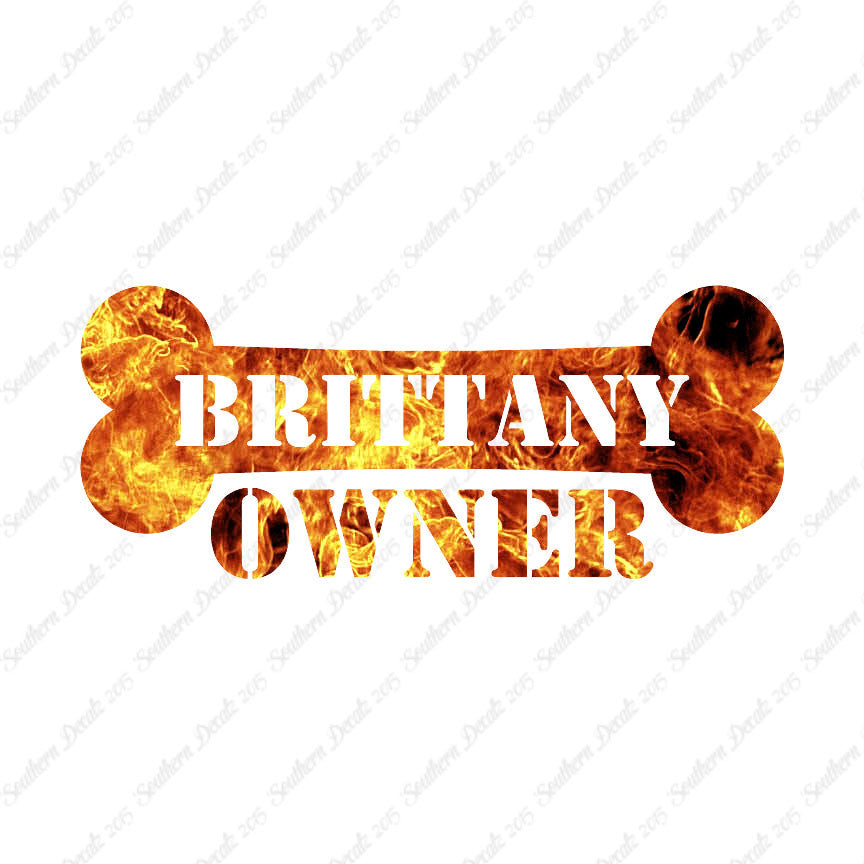 Brittany Dog Owner Bone