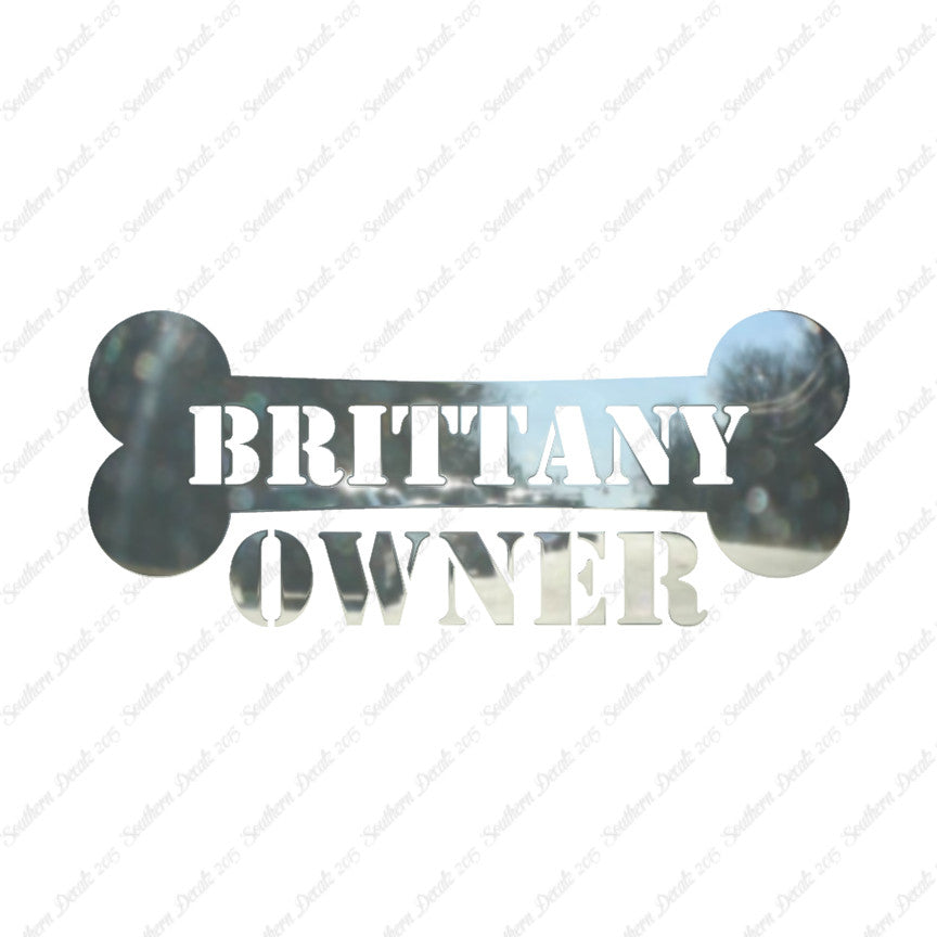 Brittany Dog Owner Bone