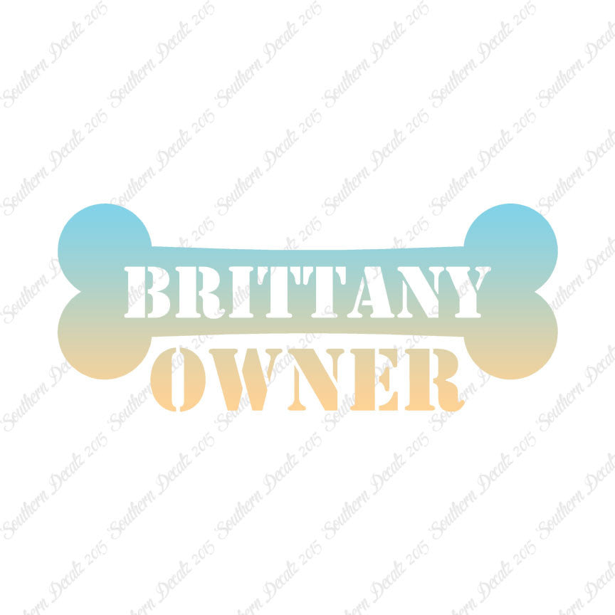 Brittany Dog Owner Bone