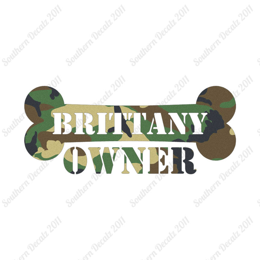 Brittany Dog Owner Bone