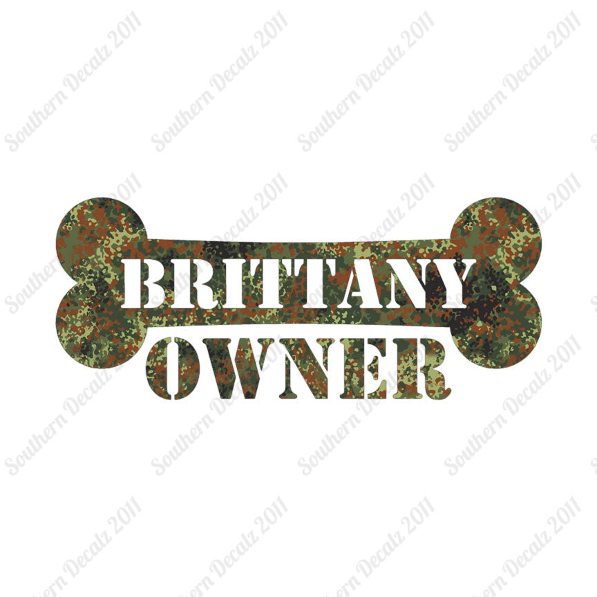 Brittany Dog Owner Bone