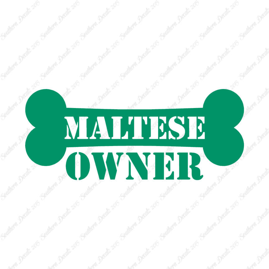 Maltese Dog Owner Bone