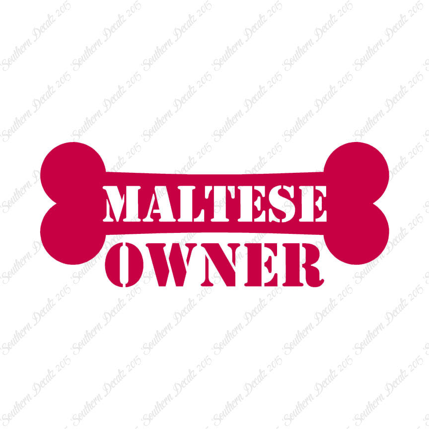Maltese Dog Owner Bone