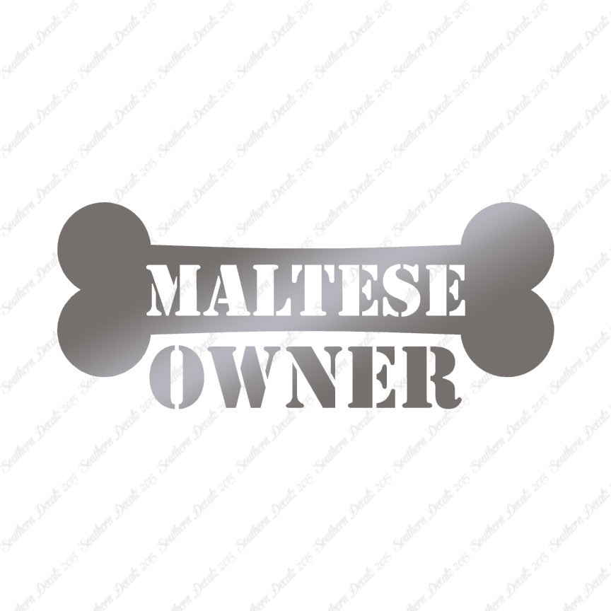 Maltese Dog Owner Bone