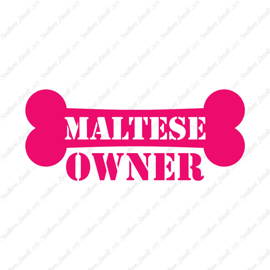 Maltese Dog Owner Bone