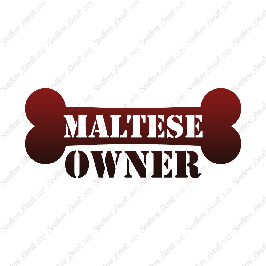 Maltese Dog Owner Bone