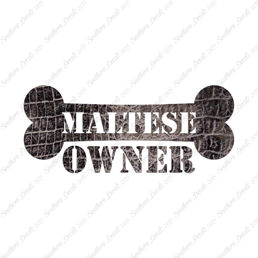 Maltese Dog Owner Bone