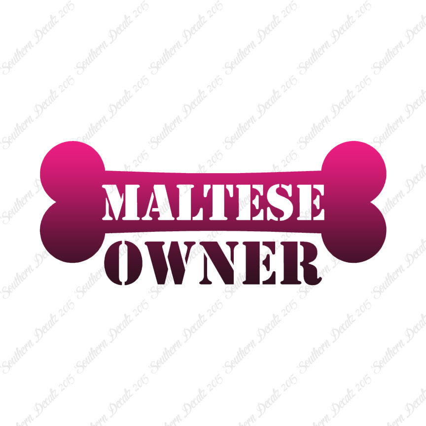 Maltese Dog Owner Bone