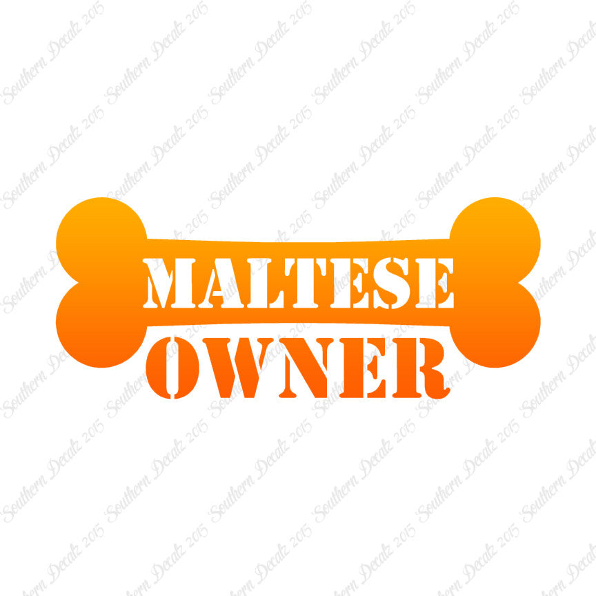Maltese Dog Owner Bone