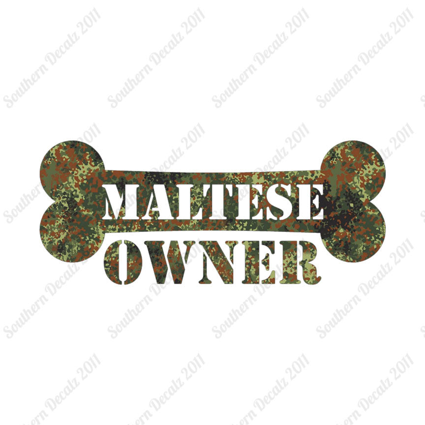 Maltese Dog Owner Bone
