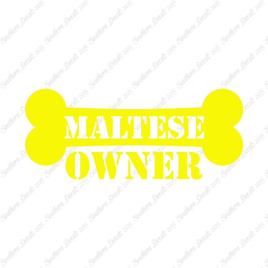 Maltese Dog Owner Bone