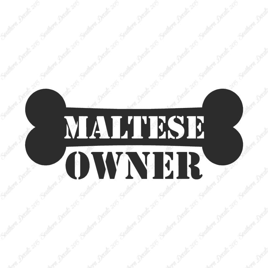 Maltese Dog Owner Bone