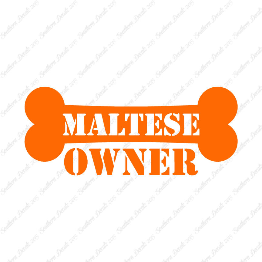 Maltese Dog Owner Bone