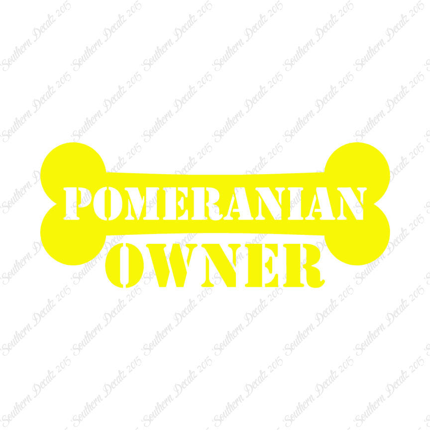 Pomeranian Dog Owner Bone