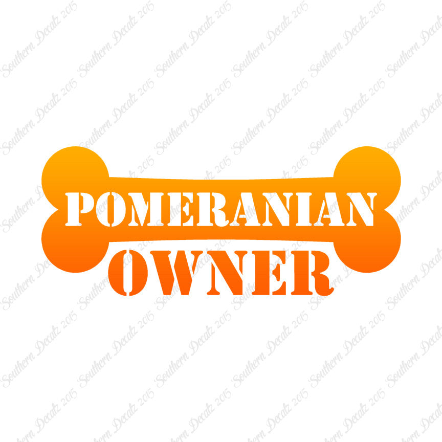 Pomeranian Dog Owner Bone