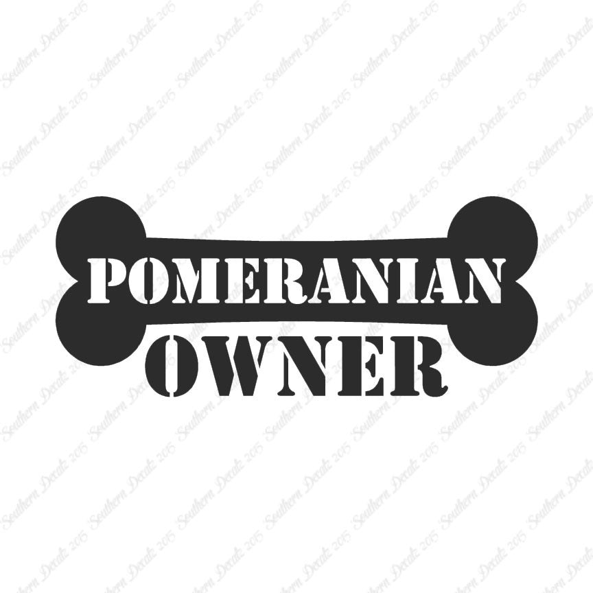 Pomeranian Dog Owner Bone