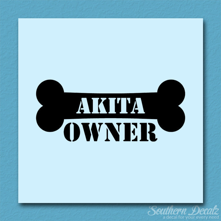 Akita Dog Owner Bone