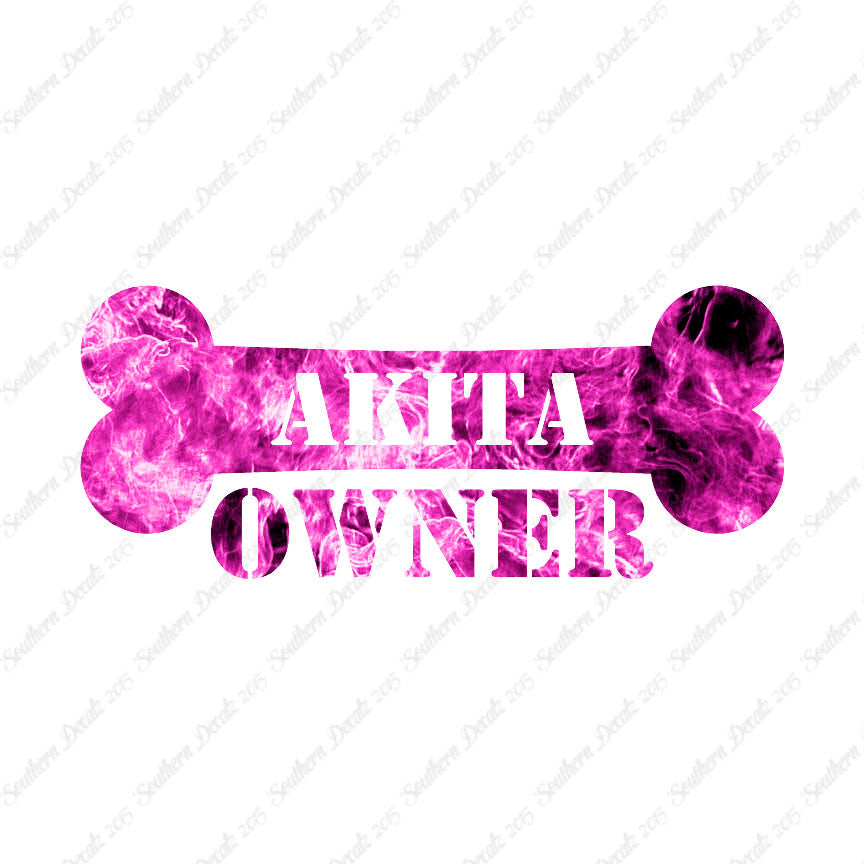 Akita Dog Owner Bone
