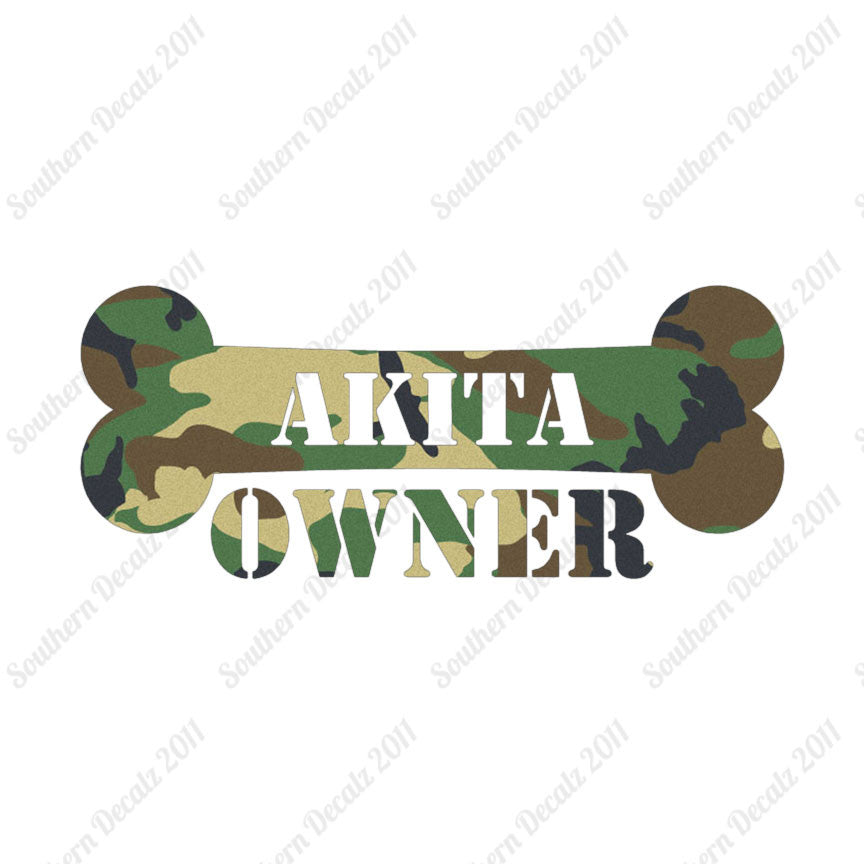 Akita Dog Owner Bone