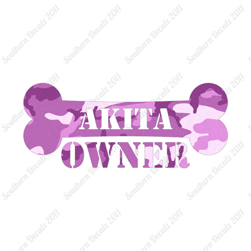 Akita Dog Owner Bone