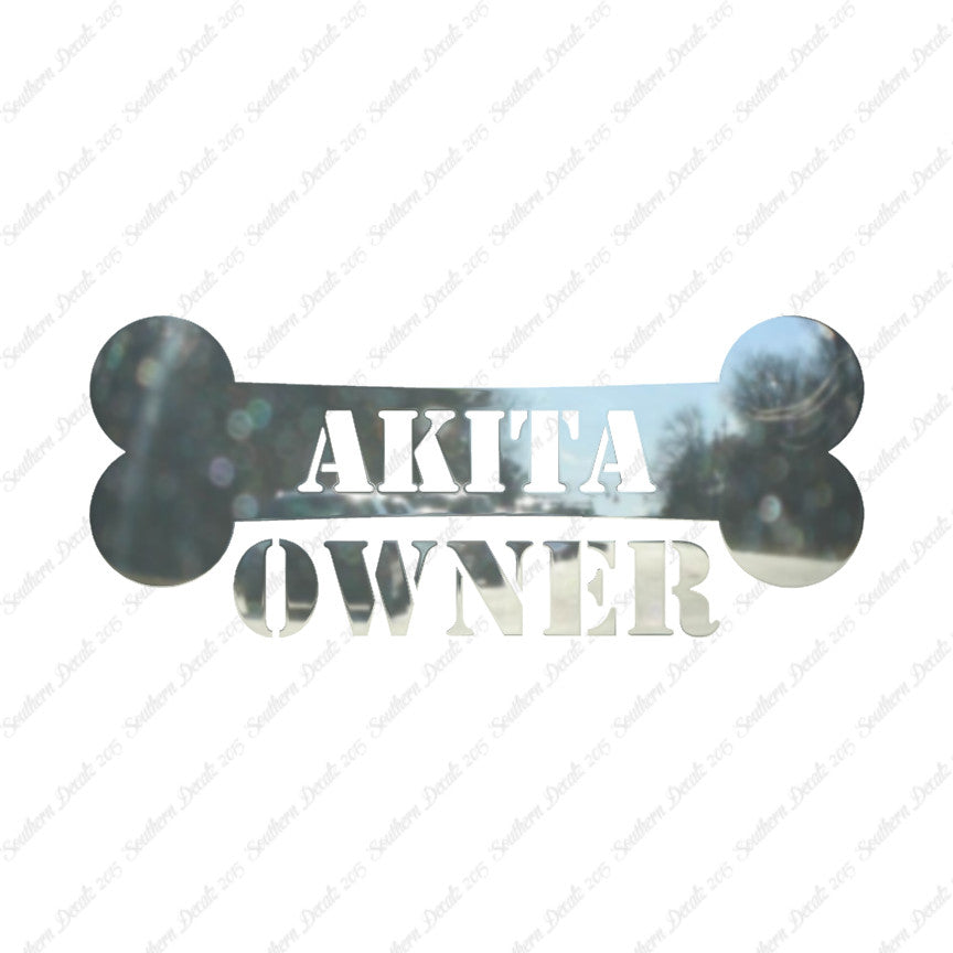 Akita Dog Owner Bone