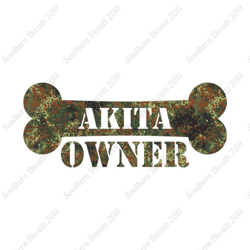 Akita Dog Owner Bone
