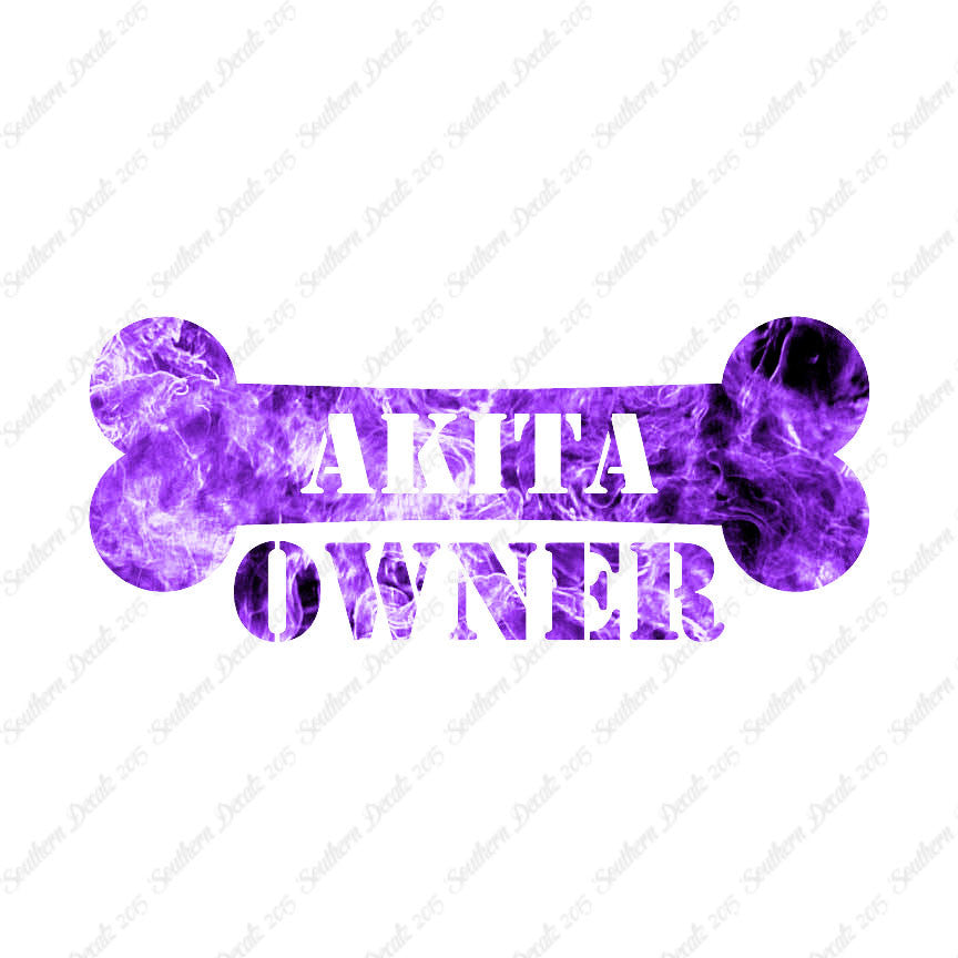 Akita Dog Owner Bone