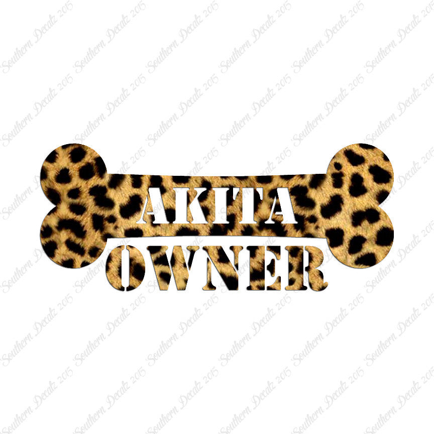Akita Dog Owner Bone