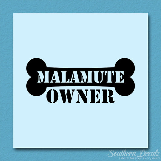Malamute Dog Owner Bone