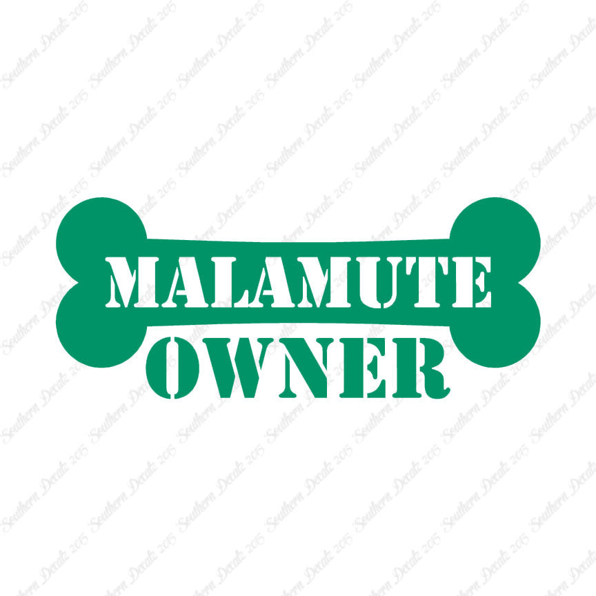 Malamute Dog Owner Bone