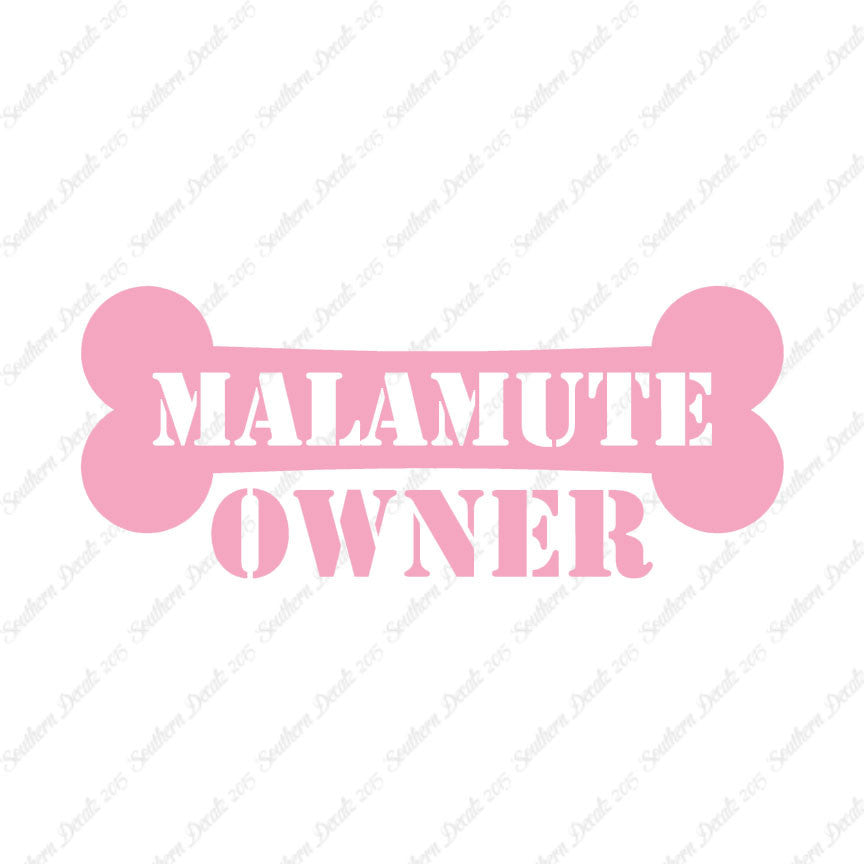 Malamute Dog Owner Bone