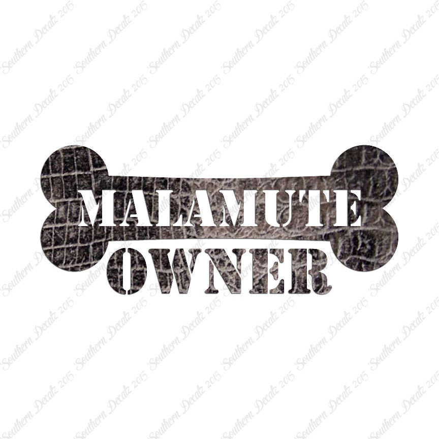 Malamute Dog Owner Bone