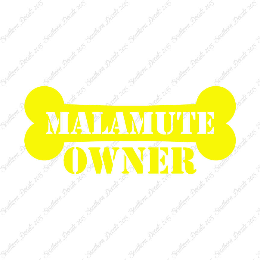 Malamute Dog Owner Bone