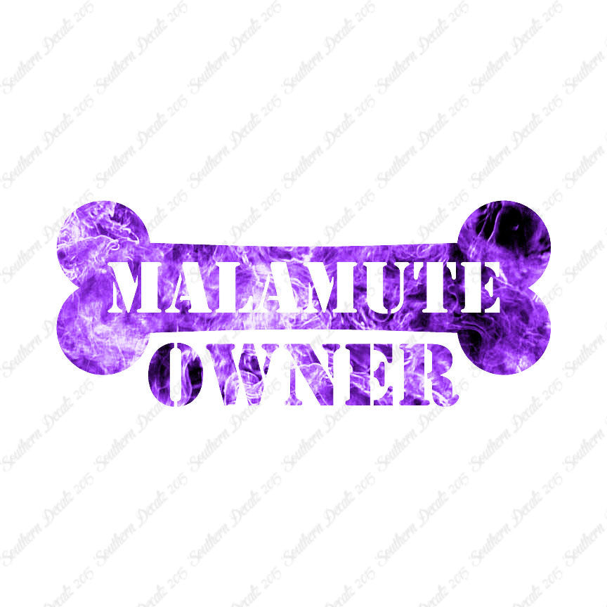 Malamute Dog Owner Bone
